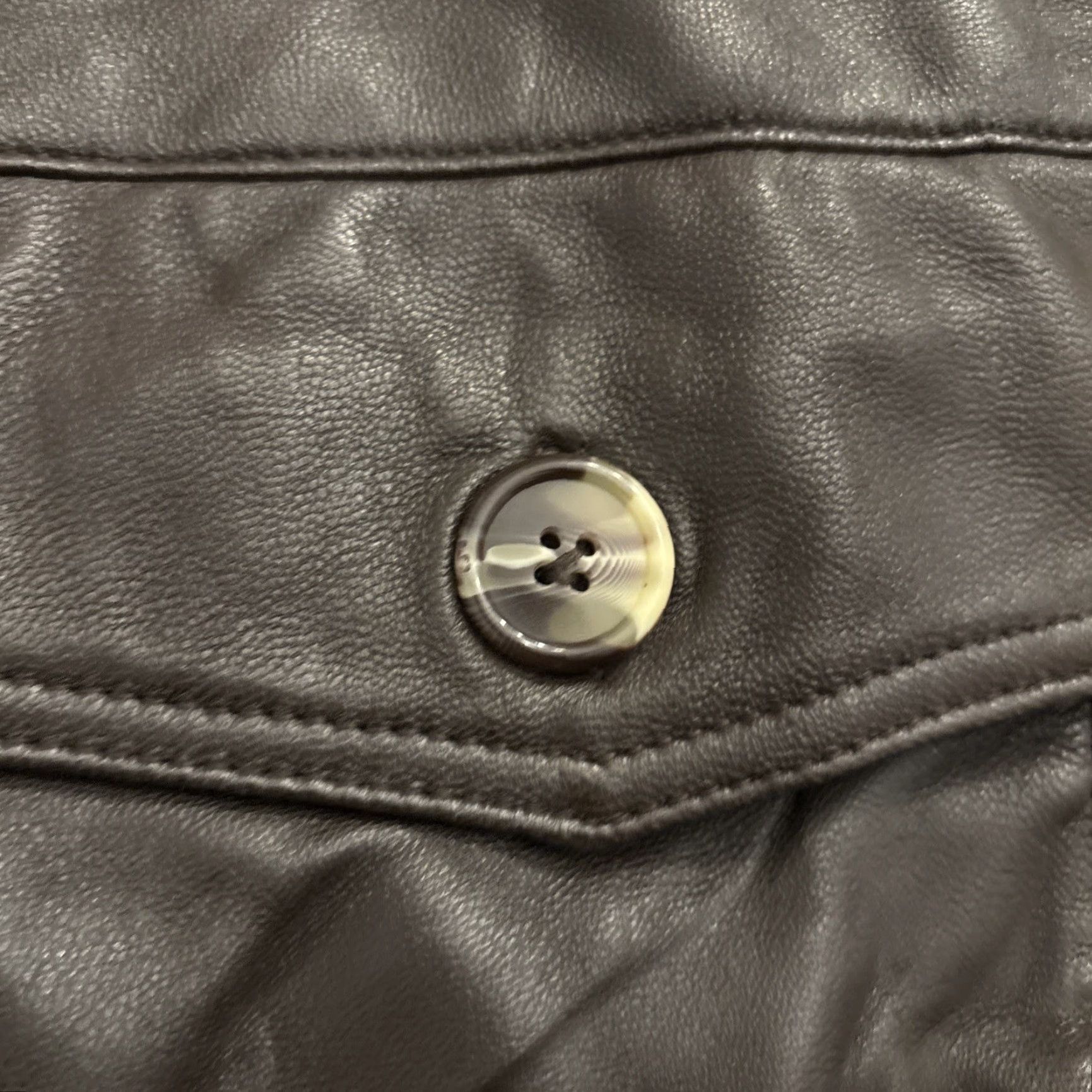 Vintage Vintage Cabela's Jacket Mens L Brown Leather Coat Bomber Aviator Pockets Zip Up Size US L / EU 52-54 / 3 - 4 Thumbnail