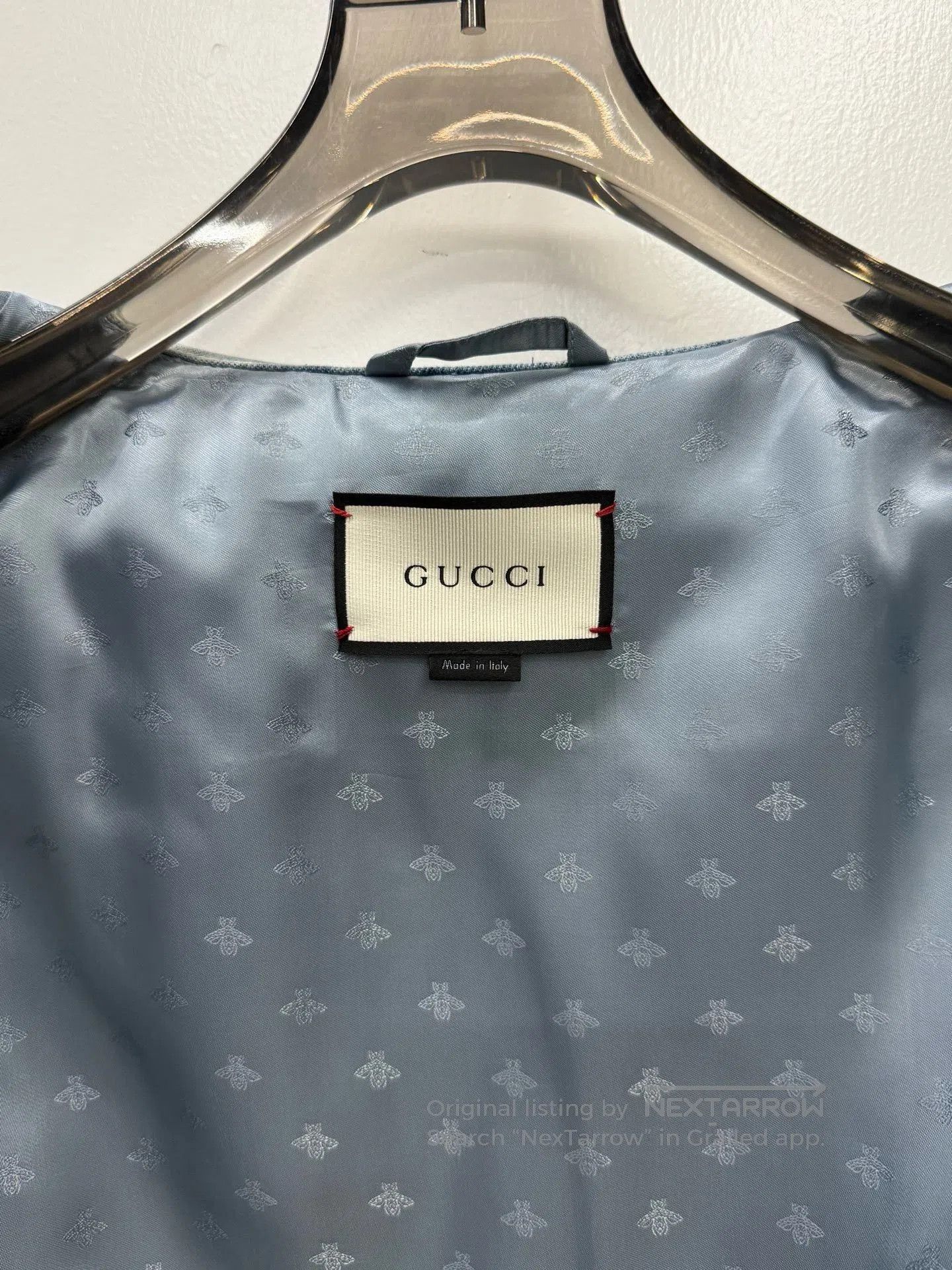 Gucci Gucci Washed Distressed Tie. Size US M / EU 48-50 / 2 - 7 Thumbnail
