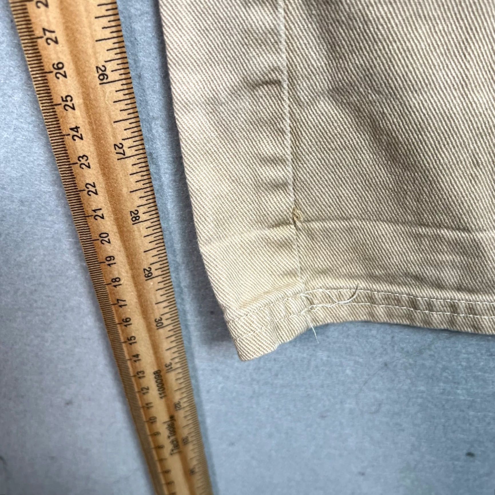 Sandy Liang Sandy Liang Cargo Pants Beige Cotton Size 0 Womens Pants Casual Utility Timeless Vintage Size 25" / US 0 / IT 36 - 7 Thumbnail