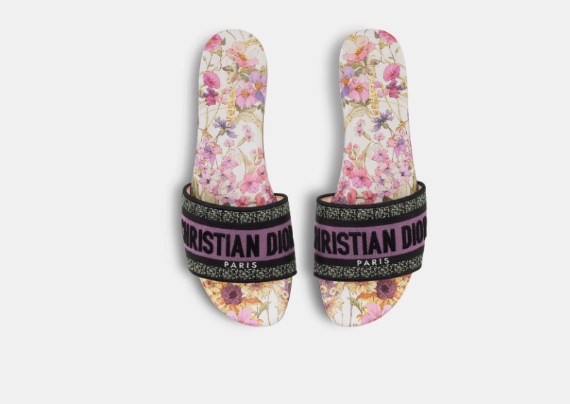 Dior o1w1db10625 KCQ209 Dway Slides in Multicolor Size US 6 / IT 36 - 3 Thumbnail