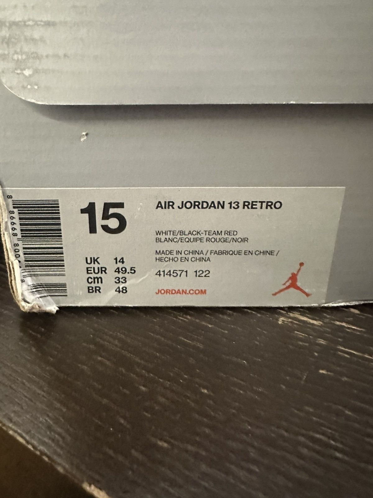 Jordan Brand Air Jordan 13 Retro Size US 15 / EU 48 - 12 Thumbnail