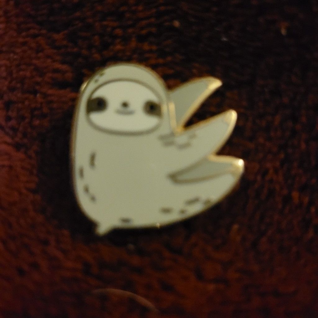 Other sloth Enamel Pin, nwot, Size ONE SIZE - 3 Thumbnail