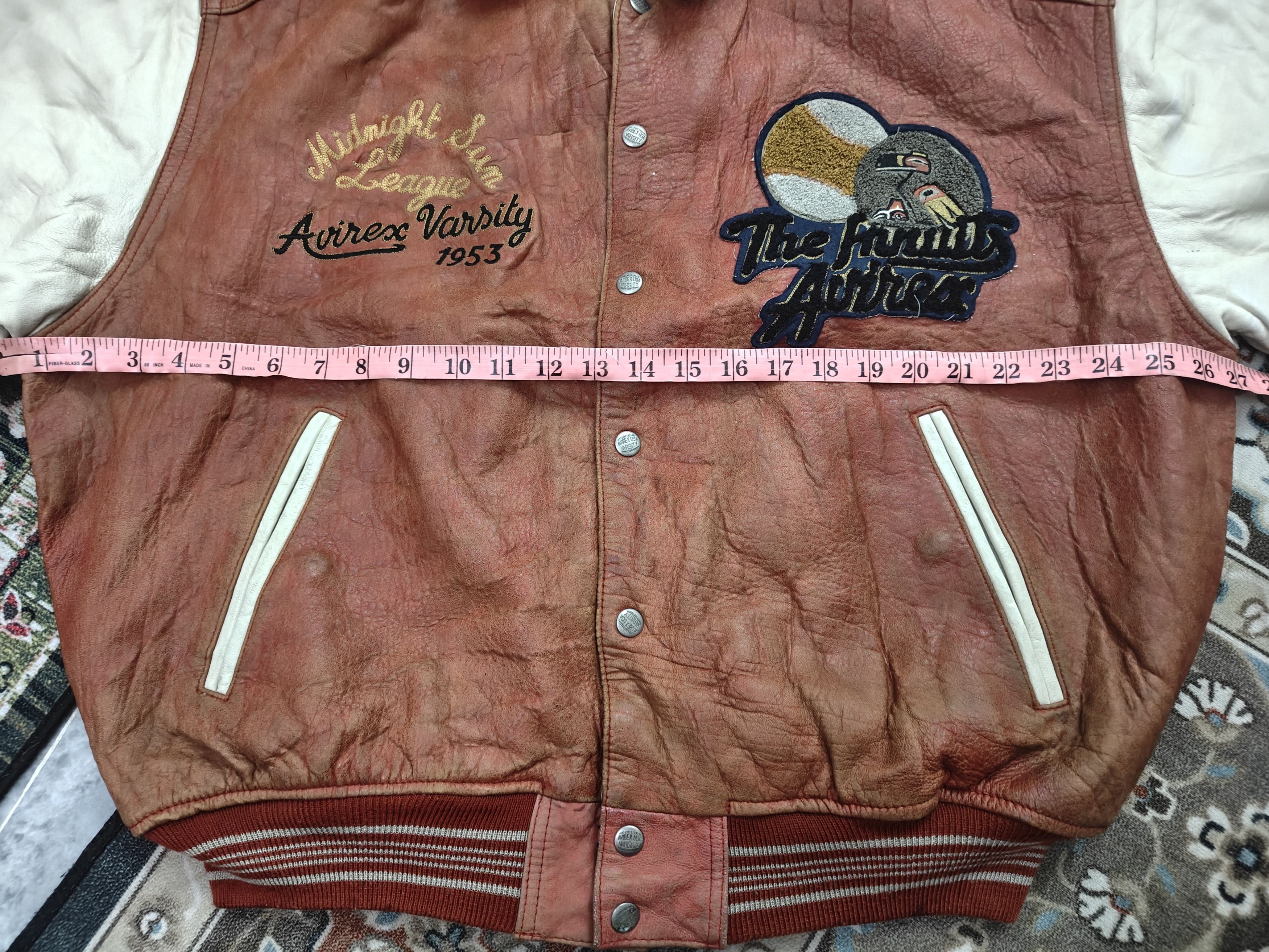 Avirex Vintage Avirex MSL Varsity Jacket Size US XXL / EU 58 / 5 - 9 Thumbnail