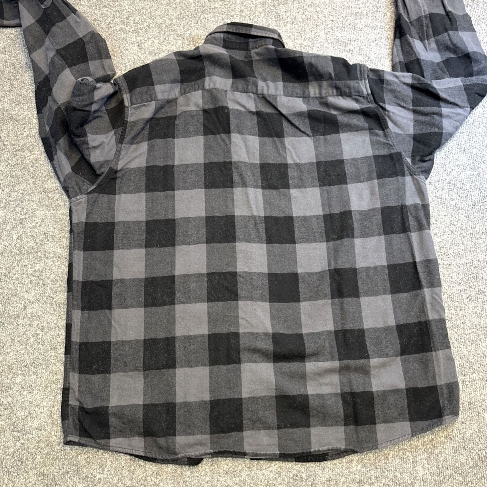 Vintage Colosseum Men's Shirt XXL Long Sleeve Button-Up Plaid Flannel LSU Tigers Black Size US XXL / EU 58 / 5 - 6 Thumbnail