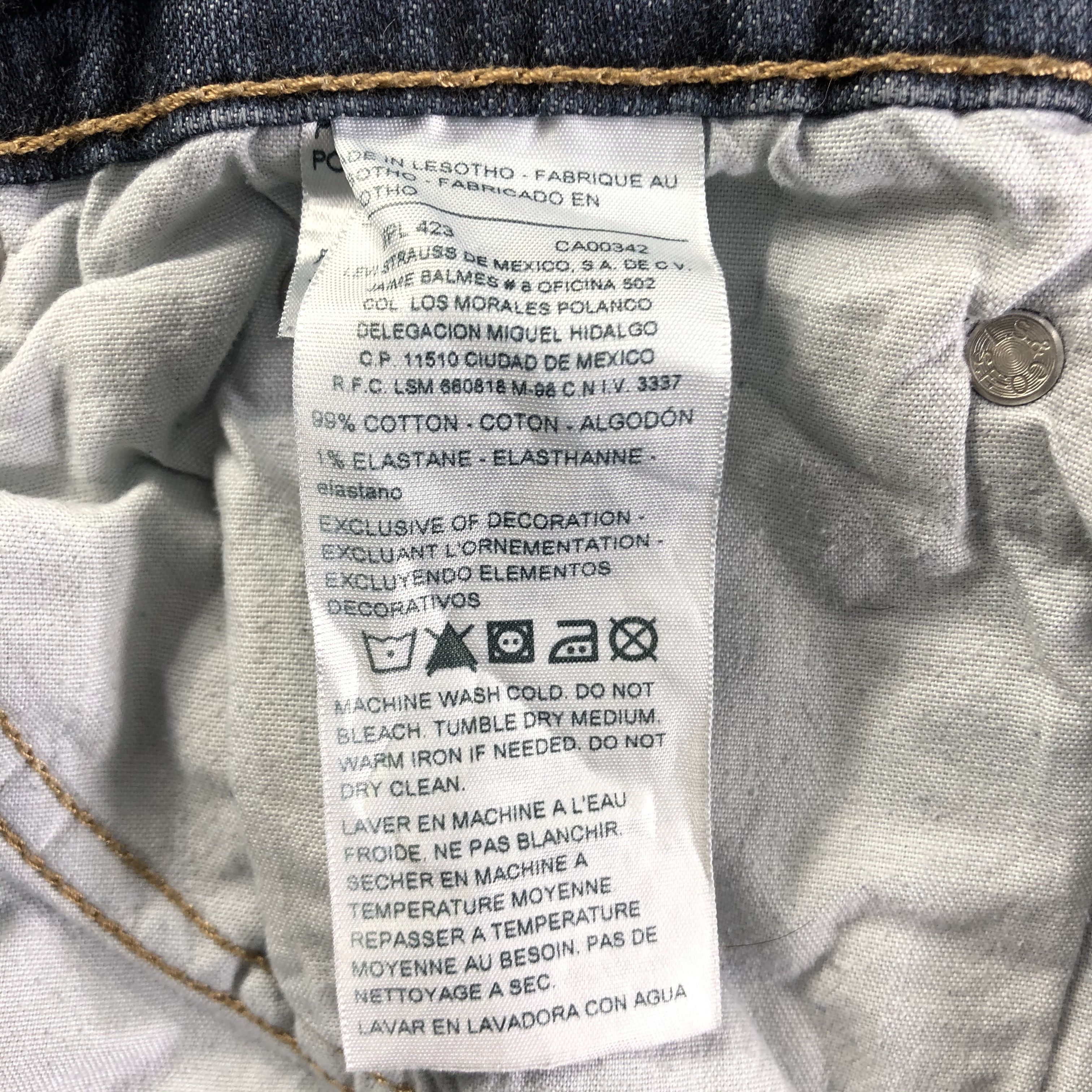 Levi's Vintage Levis Signature Jeans-J3453 Size US 39 - 11 Thumbnail