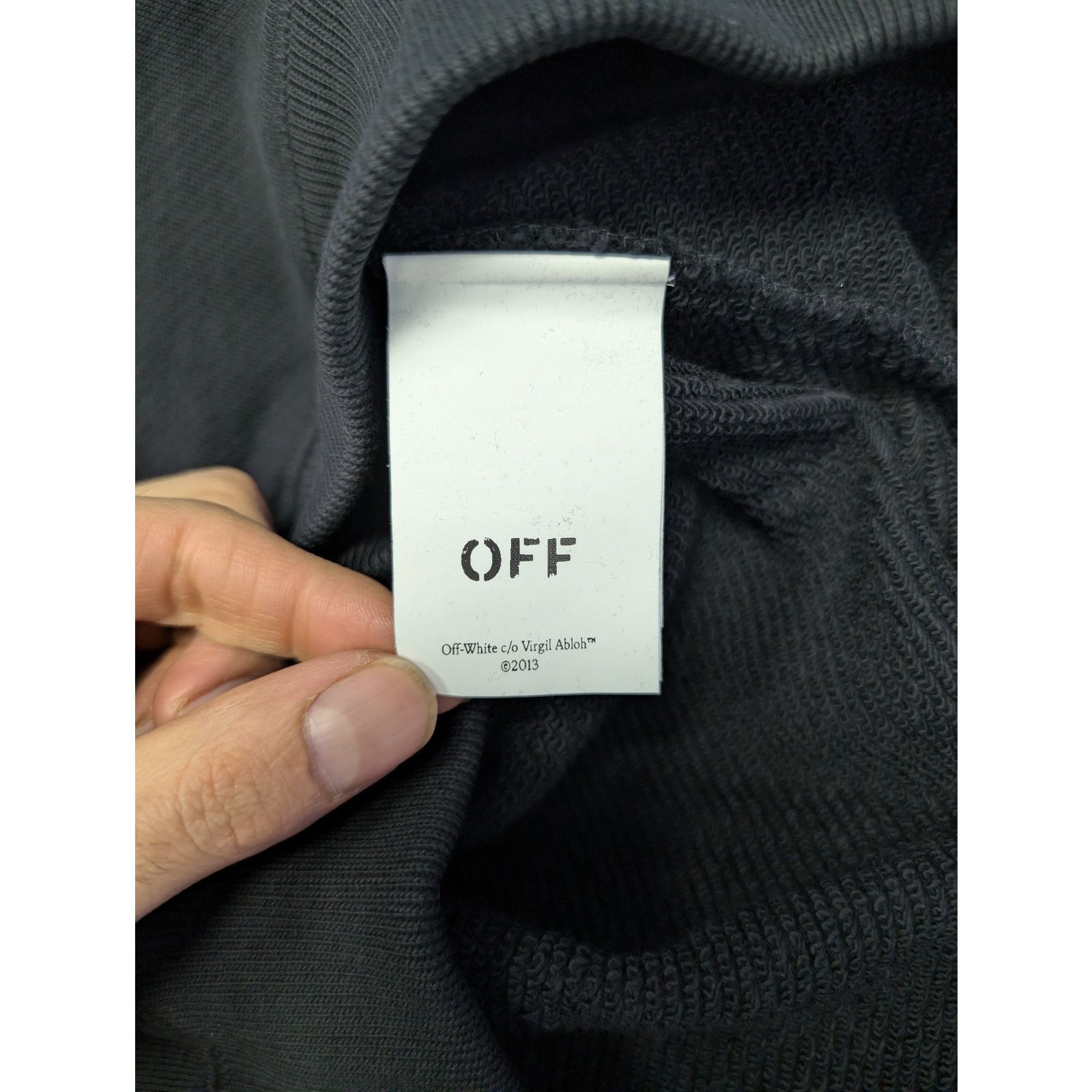 Off-White o1rshd1 Bookish Flower Skate Hoodie in Black/White Size US M / EU 48-50 / 2 - 17 Thumbnail