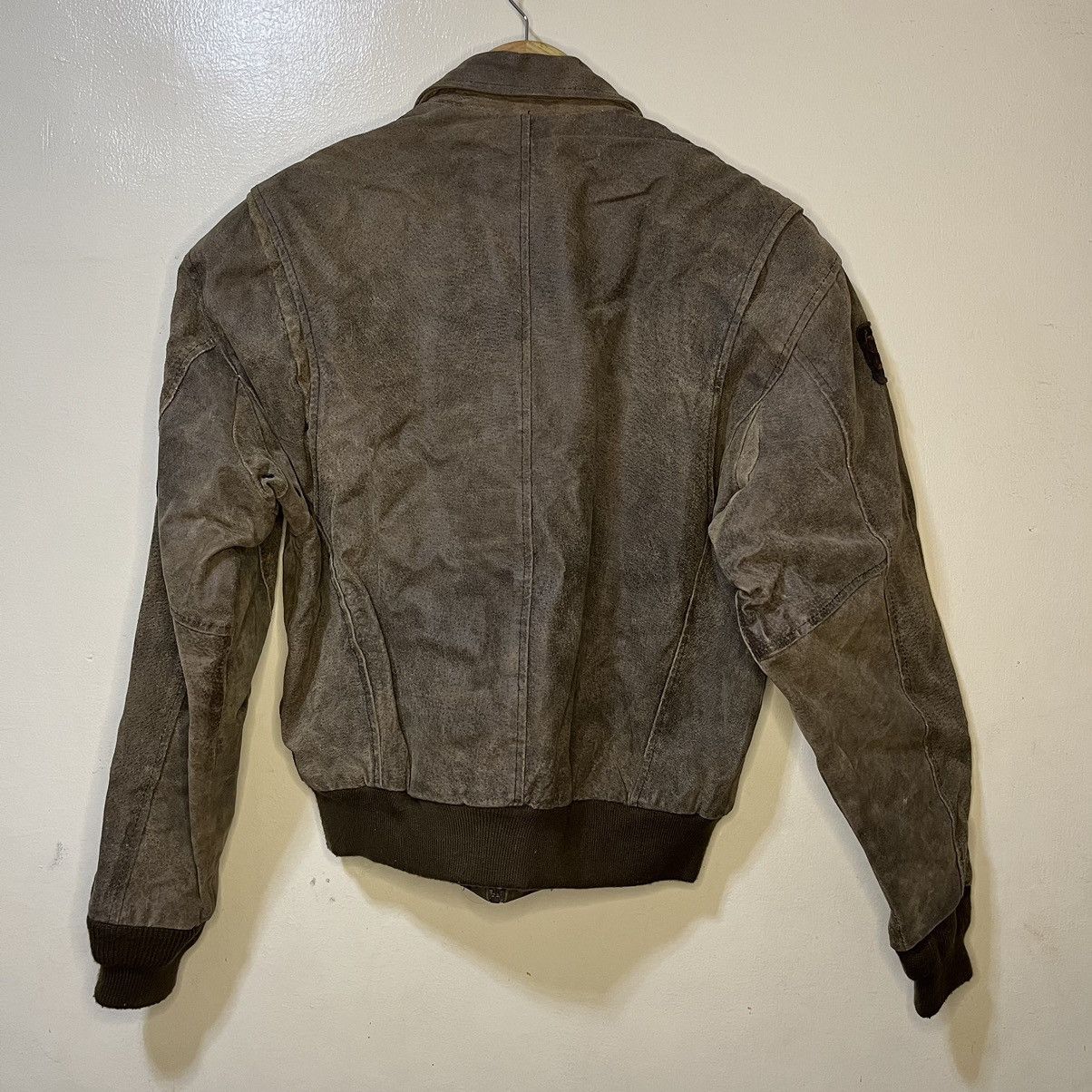 Vintage 1990's Phase 2 U.S Military Genuine Leather Flight Jacket Size US XL / EU 56 / 4 - 15 Thumbnail