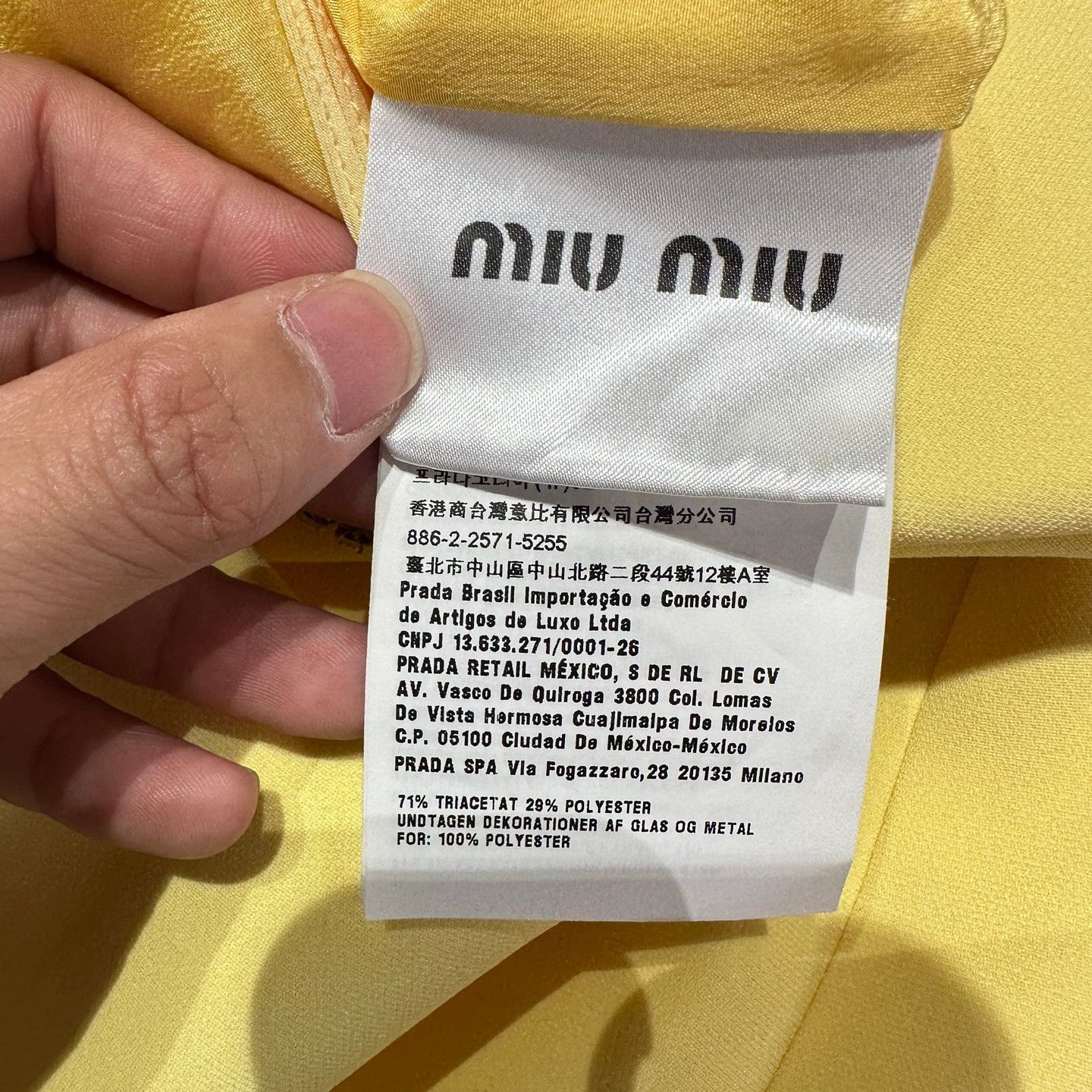 Miu Miu MIU MIU crystal cami dress 36 triacetate Size XS / US 0-2 / IT 36-38 - 3 Thumbnail