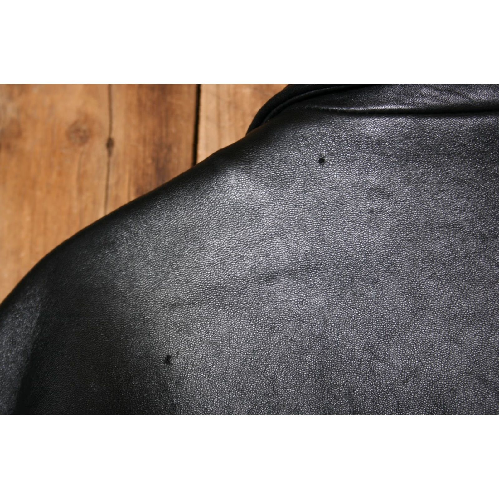 Vintage VINTAGE Wilsons Leather Car Coat Black 4-Button Insulated Lined XLT Mens Big & Tall Leather Coat Sz. XLT Size US XL / EU 56 / 4 - 6 Thumbnail