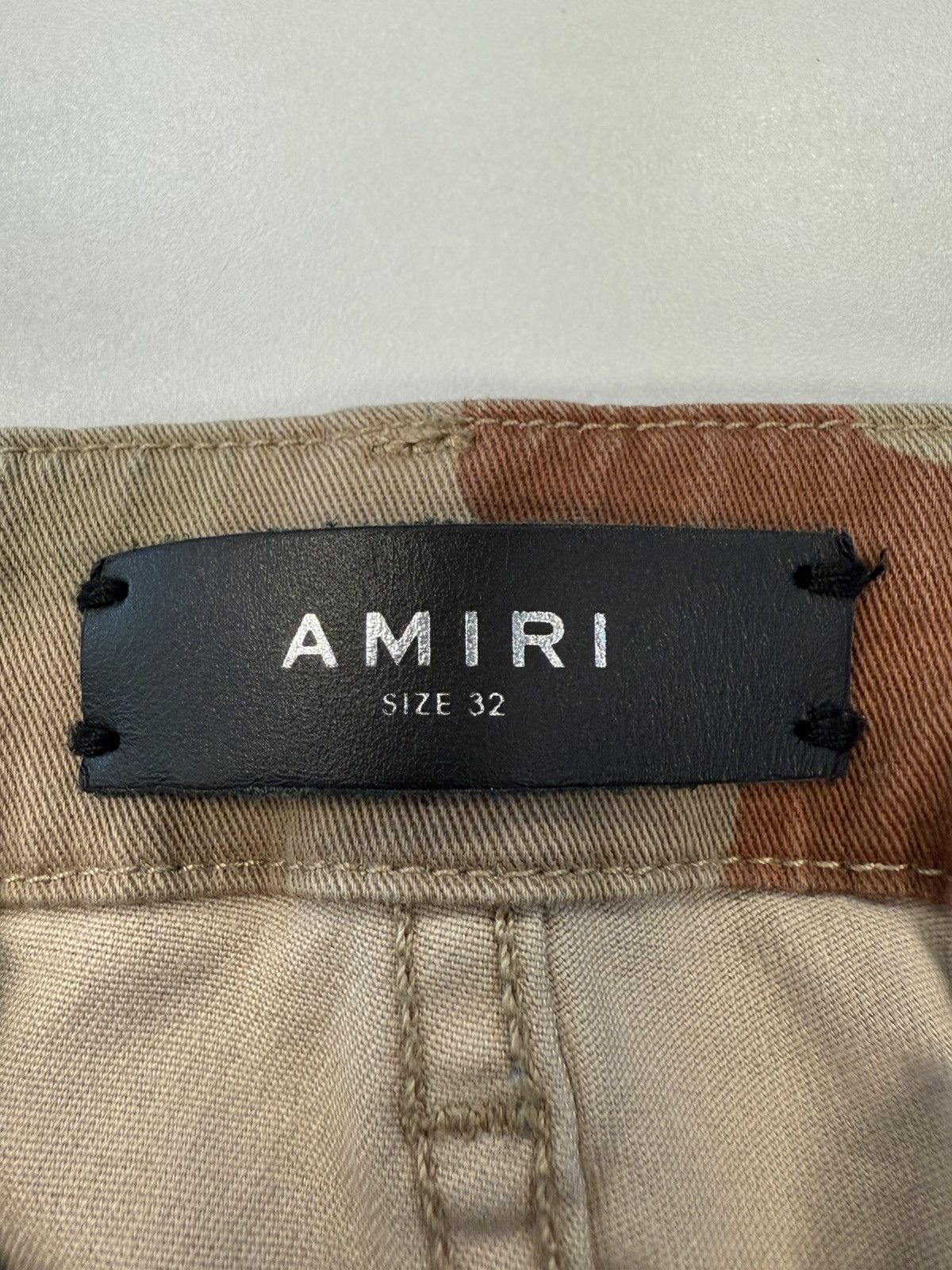 Amiri AMIRI STACK DESERT CAMO CARGO PANTS Size US 32 / EU 48 - 8 Thumbnail