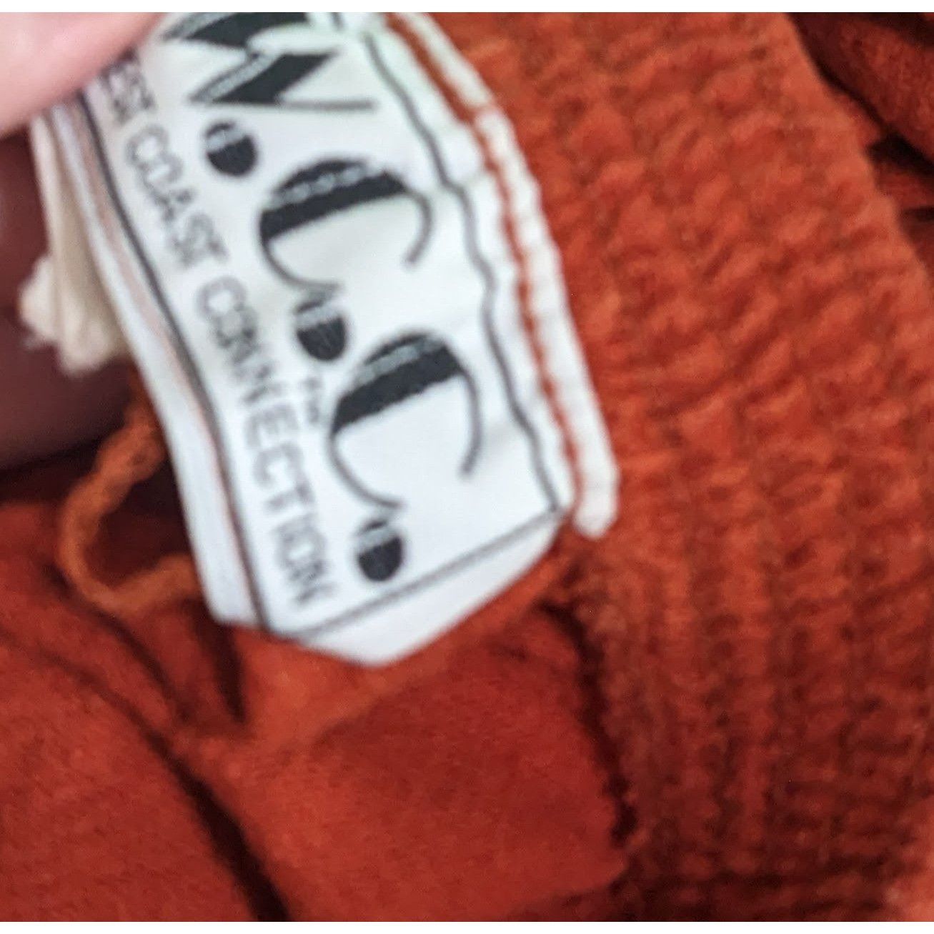 Other Vintage Cottagecore West Coast Connection Rust Midi Skirt Size 26" / US 2 / IT 38 - 5 Thumbnail