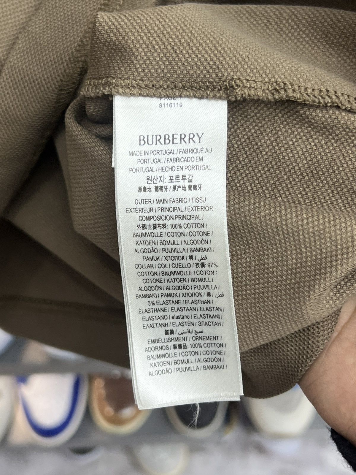Burberry Burberry Brown Tee Shirt Size US M / EU 48-50 / 2 - 7 Thumbnail