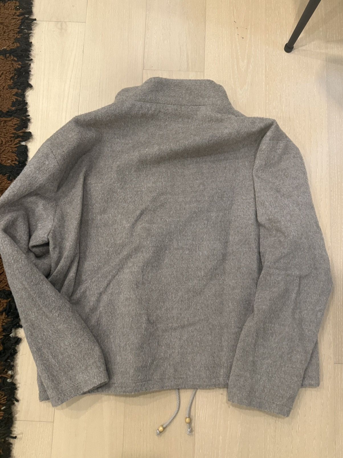 Other Small Talk Studio Wool Fleece Zip - Taupe Size US XL / EU 56 / 4 - 3 Thumbnail