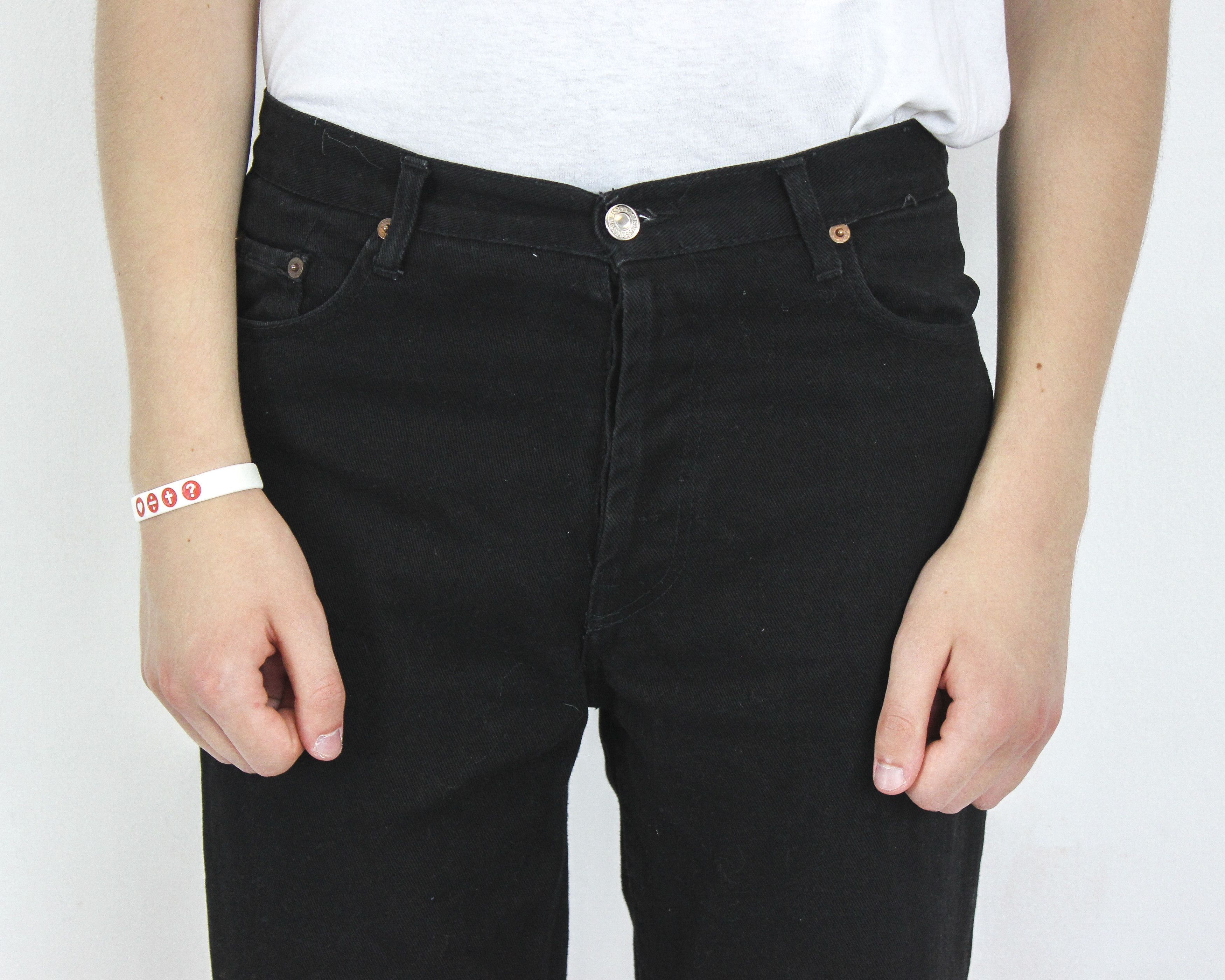 Levi's 501 Men W33 L30 Straight Made in USA Jeans Denim Pants Black Size US 34 / EU 50 - 5 Thumbnail