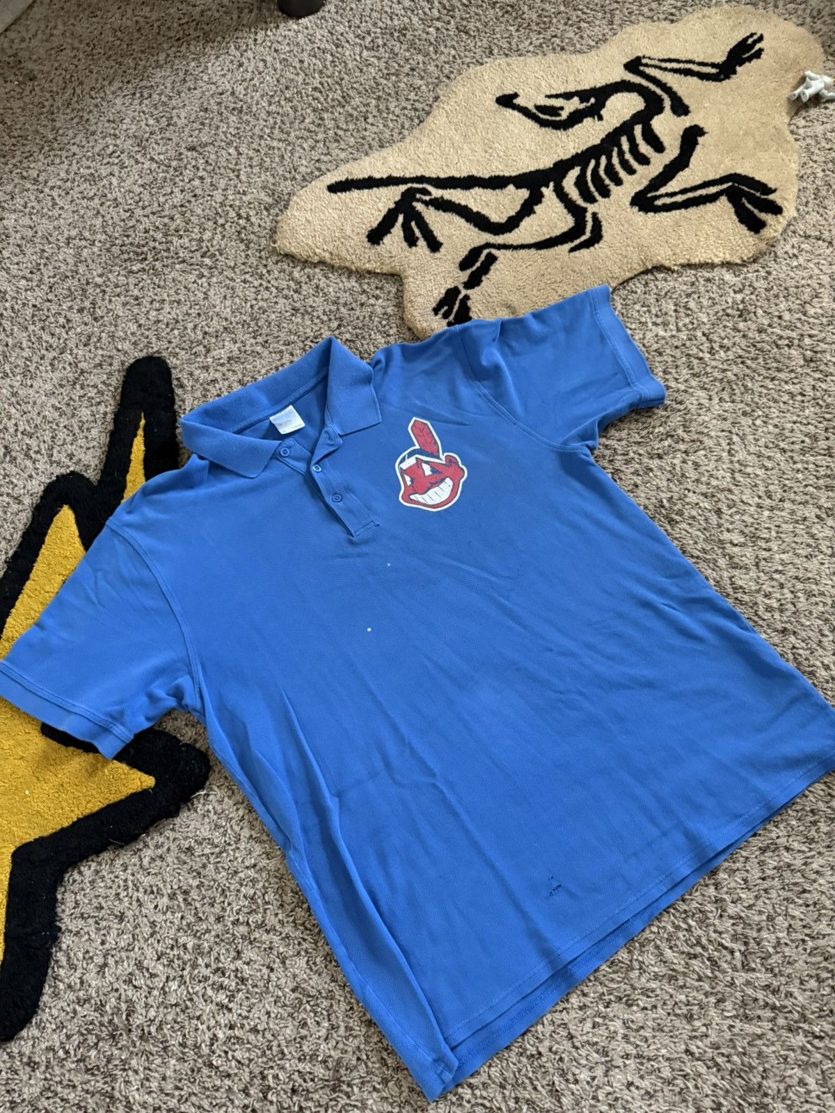 Port Authority Vintage Cleveland Guardians Polo Size US XL / EU 56 / 4 - 2 Thumbnail