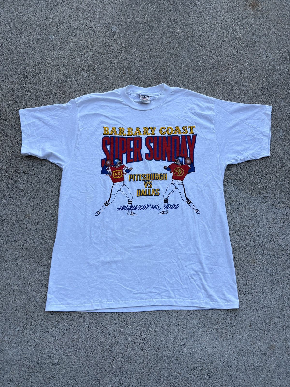NFL Vintage 1996 ONEITA NFL “Super Bowl XXX” T-Shirt Size XL Size US XL / EU 56 / 4 - 1 Thumbnail