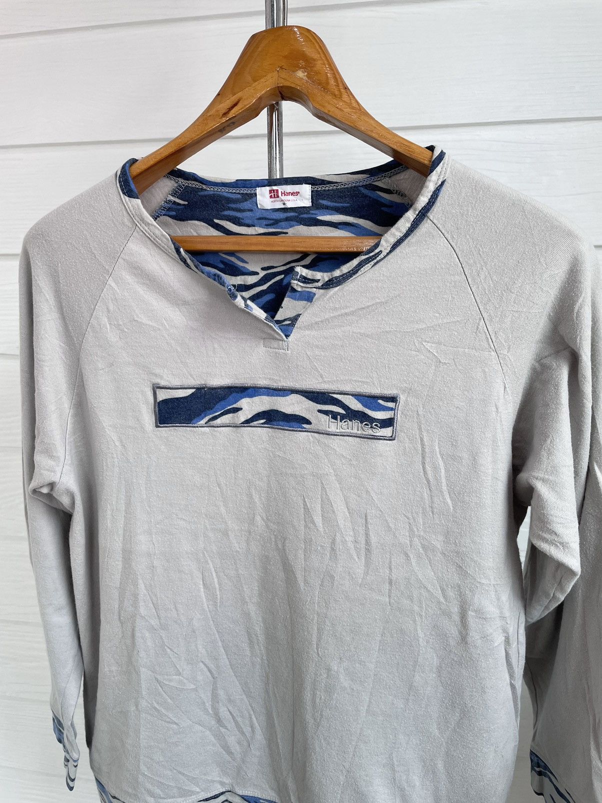 Hanes × Japanese Brand HANES CAMO LONG SLEEVE Size M / US 6-8 / IT 42-44 - 3 Thumbnail