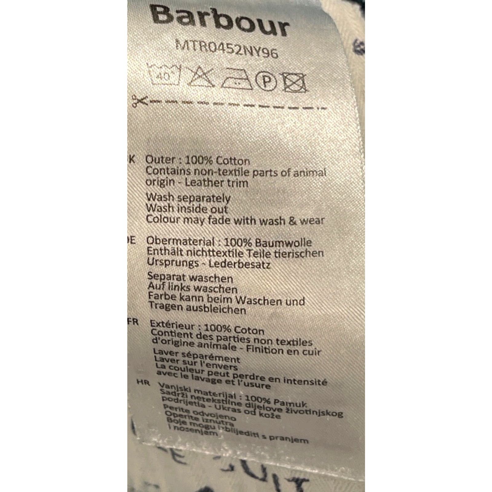 Barbour Barbour International Jeans Men Blue Denim Zip Button Casual Tapered 38 Regular Inseam 30.5 Size US 38 / EU 54 - 7 Thumbnail