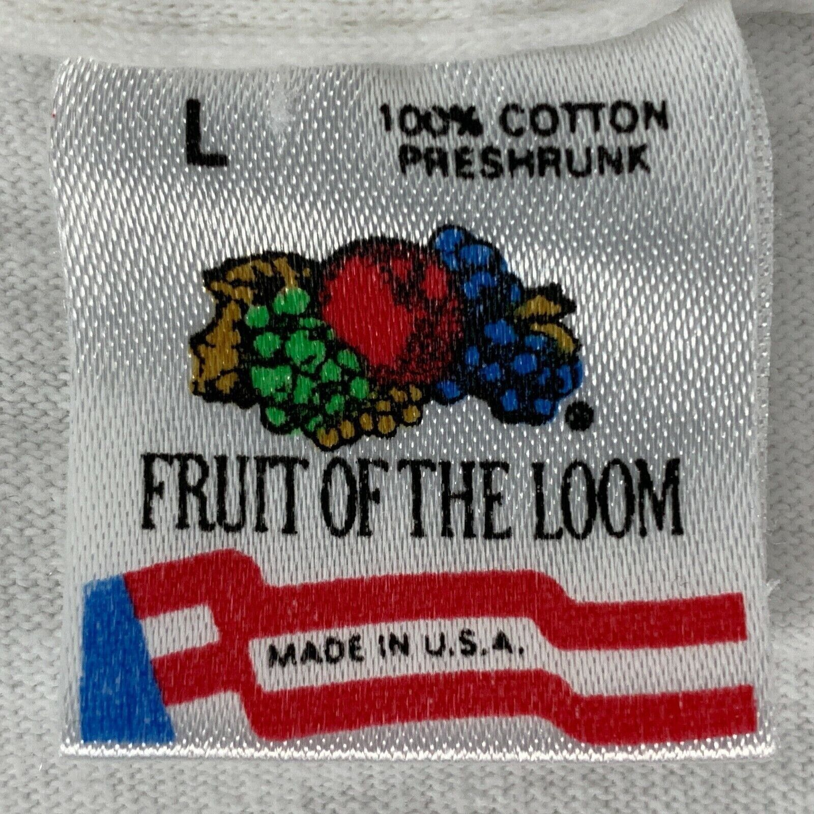 Fruit Of The Loom Vintage 90s Heart & Sole Fun Run T Shirt Houston White L Size US L / EU 52-54 / 3 - 8 Thumbnail