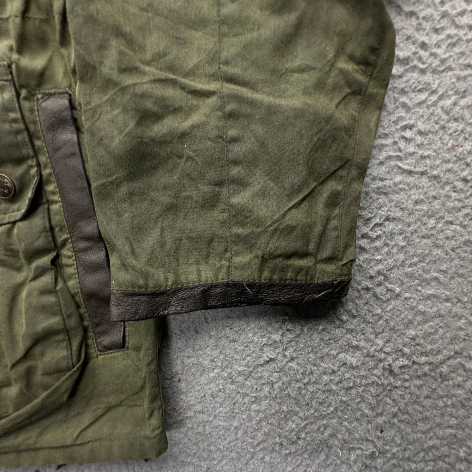 Beretta Vintage Beretta Waxed Cotton Meshed Lined Jacket Mens Medium Size US M / EU 48-50 / 2 - 18 Thumbnail