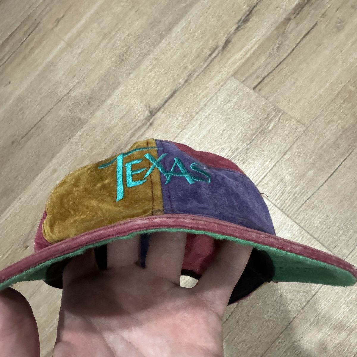 Vintage Texas 1990’s Corduroy Snapback Cap Vintage Size ONE SIZE - 6 Thumbnail