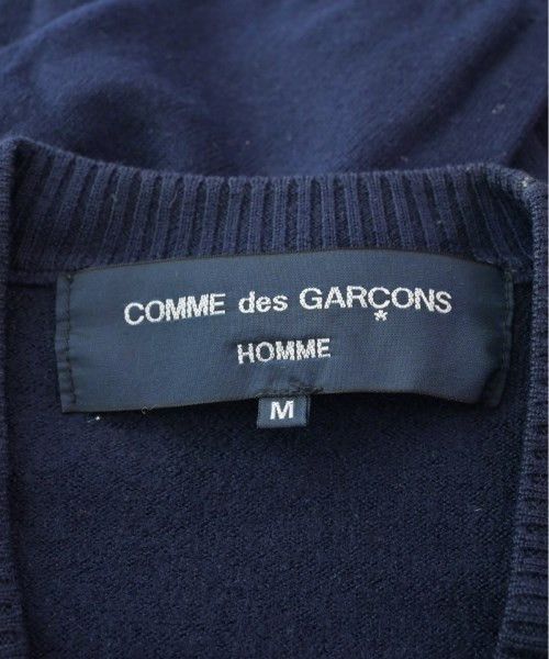 Comme des Garcons Homme Sweater Cardigan Button Up Chest Pocket Wool Navy Blue Size US M / EU 48-50 / 2 - 7 Thumbnail