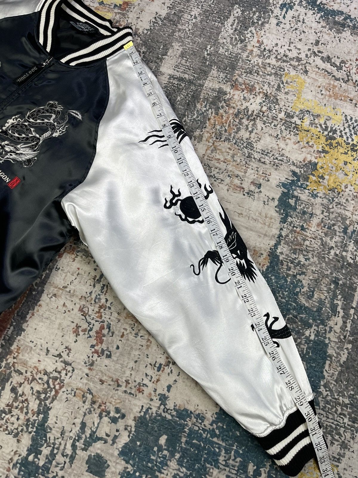 Dogtown Vtg Dogtown Black Dragon Sukajan Souvenir Jacket Size US L / EU 52-54 / 3 - 11 Thumbnail