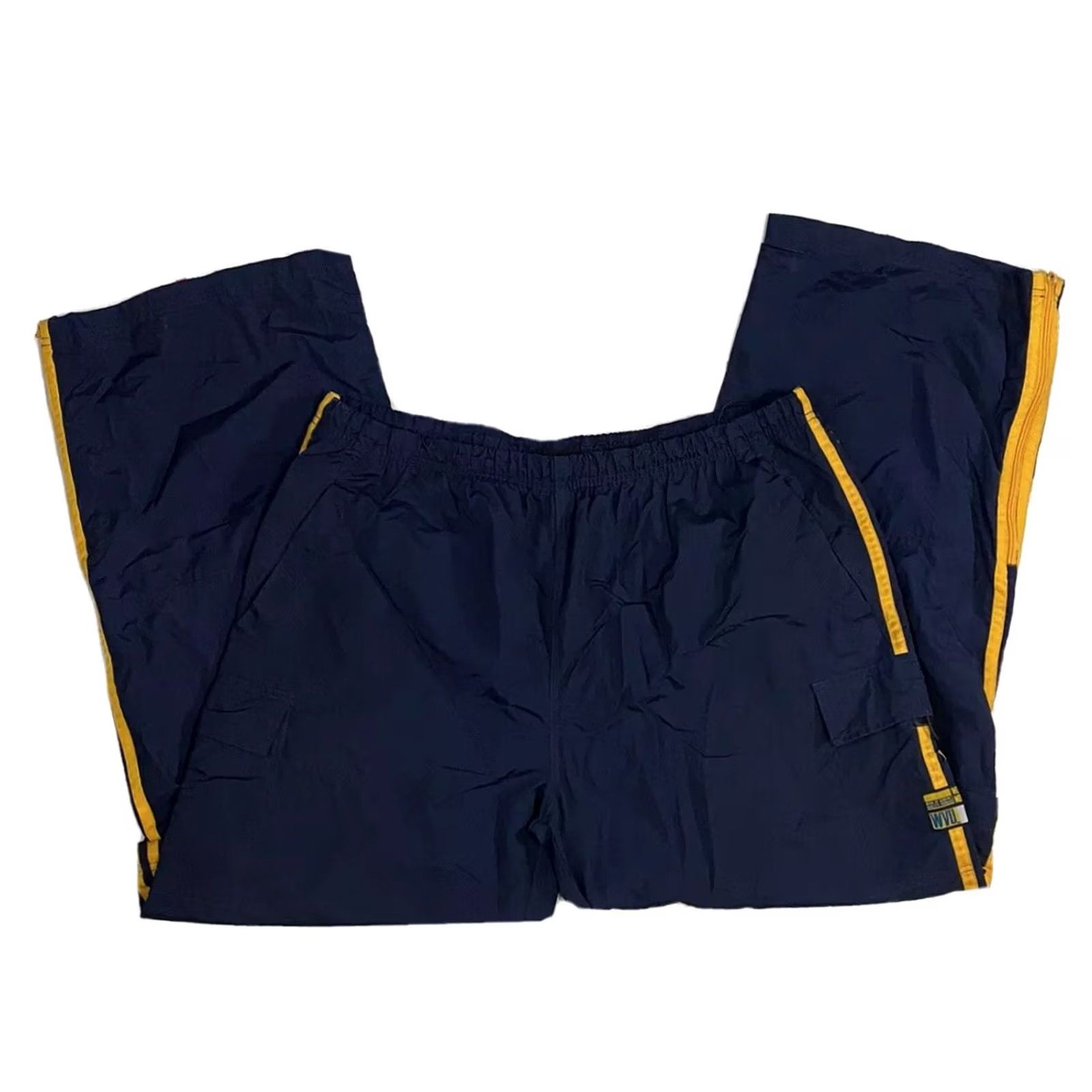 Starter VINTAGE West Virginia University Starter Windbreaker Convertible Pants/Shorts sz XL Black Mens Size US 36 / EU 52 - 3 Thumbnail