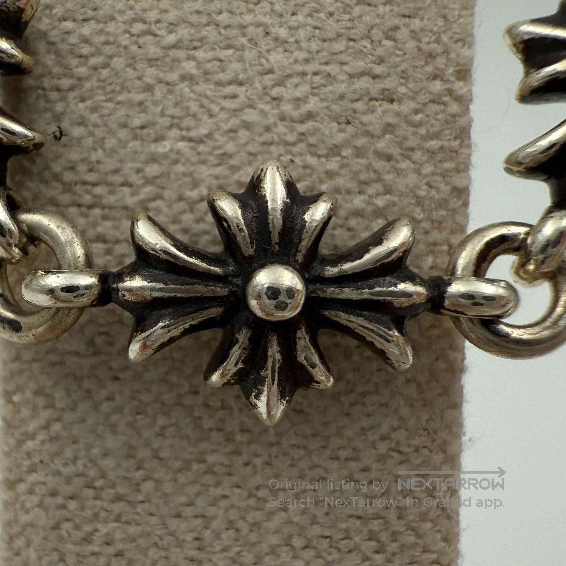 Chrome Hearts Chrome Hearts 11 Section Tiny Bracelet. Size ONE SIZE - 4 Thumbnail