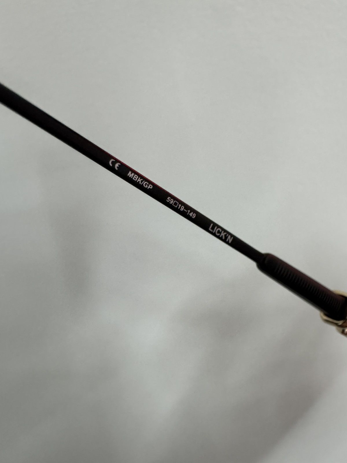 Chrome Hearts Chrome hearts lick’n glasses black & Gold Size ONE SIZE - 11 Thumbnail