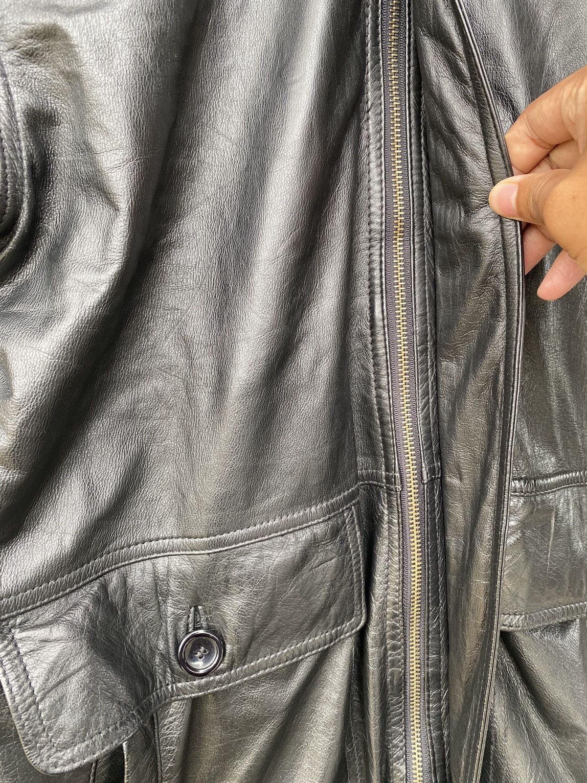 Japanese Brand × Vintage Smart Devil Leather Jackets Size US M / EU 48-50 / 2 - 8 Thumbnail