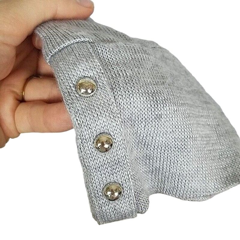 White House Black Market White House Black Market Sweater Women S Gray Cowl Wool Size S / US 4 / IT 40 - 4 Thumbnail