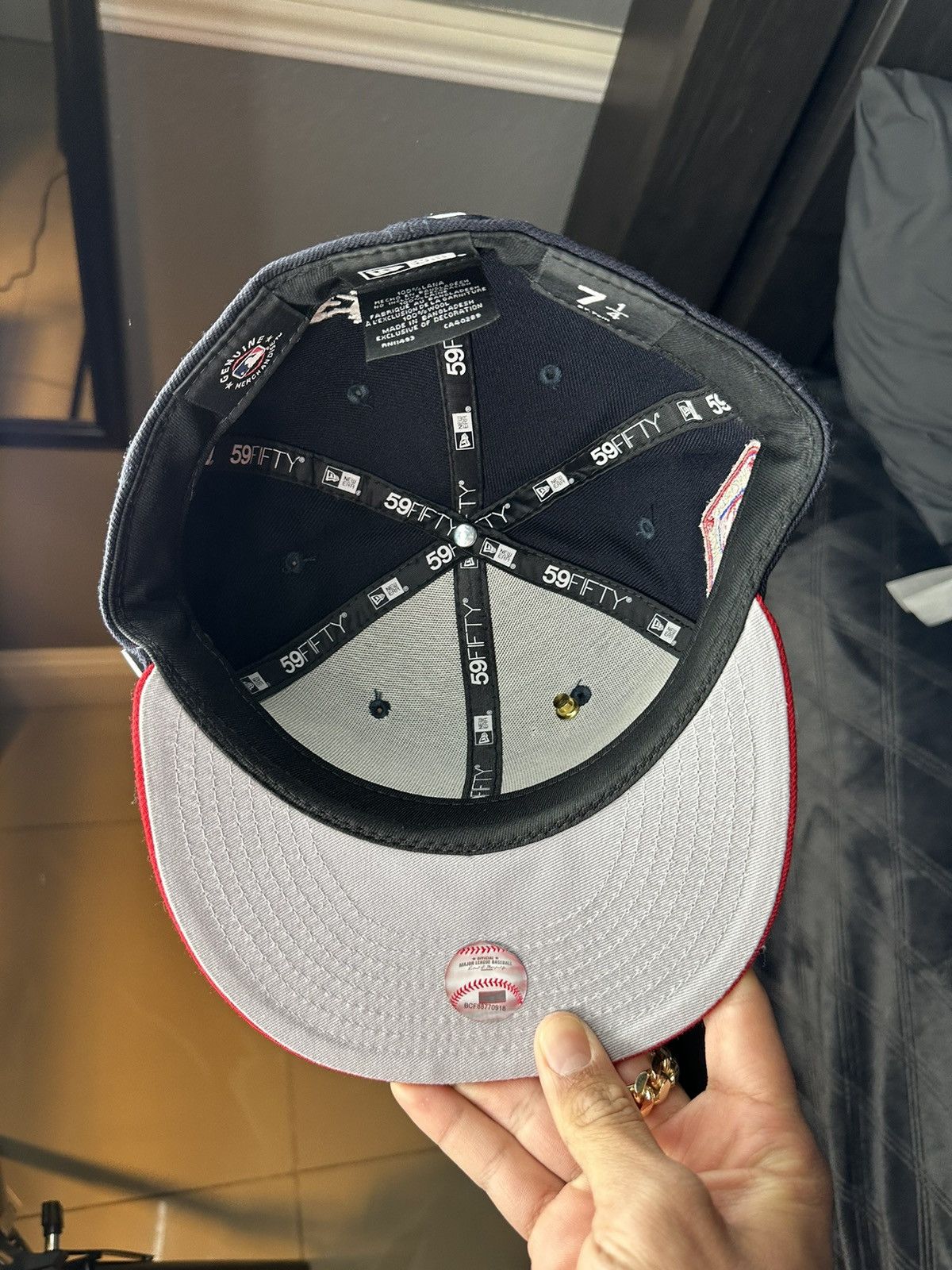 New Era New York Yankees New Era fitted cap with pin Size ONE SIZE - 6 Thumbnail
