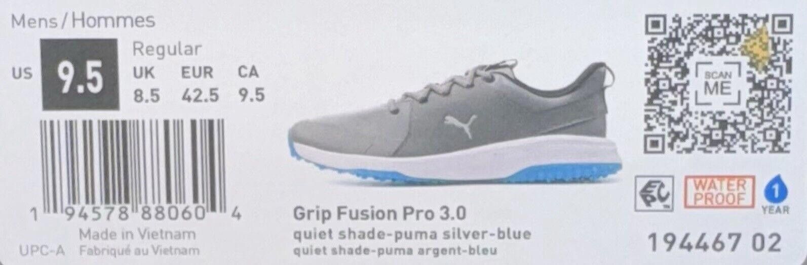 Puma Men's Puma Grip Fusion Pro 3.0 Golf 194467-02 Sz 9.5 w/ Box Size ONE SIZE - 9 Thumbnail