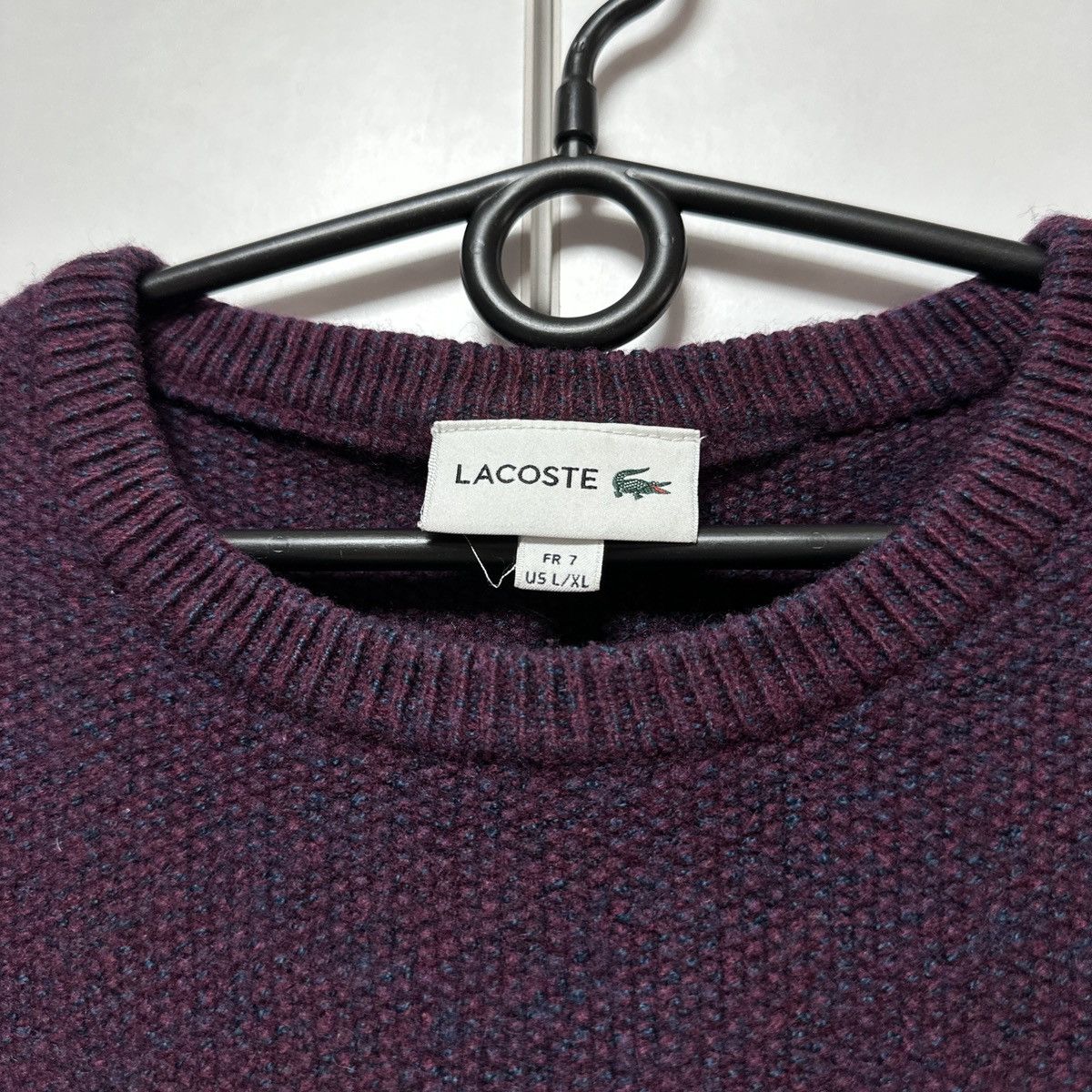 Lacoste Lacoste wool sweater Size US L / EU 52-54 / 3 - 5 Thumbnail