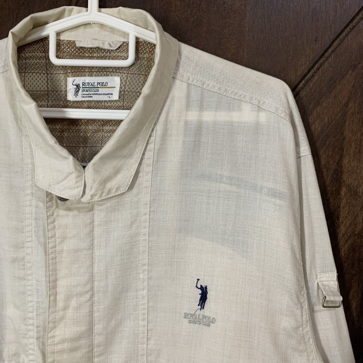 Polo Ralph Lauren × Vintage Vintage Royal Polo Sport Club Jacket Size US L / EU 52-54 / 3 - 4 Thumbnail