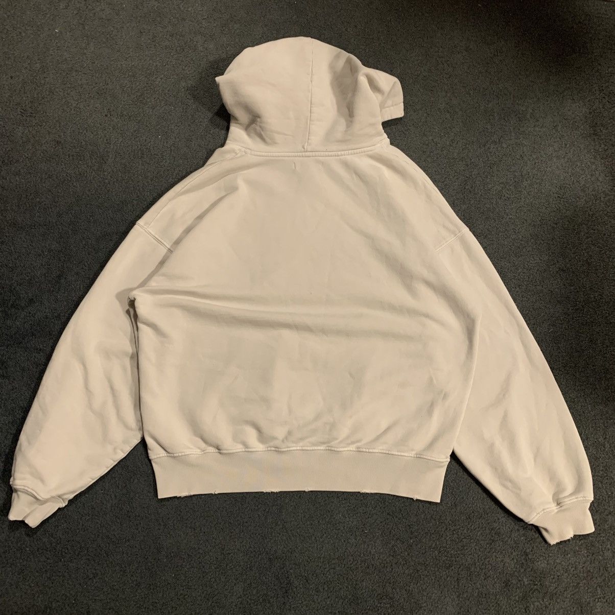 Anine Bing Anine Bing Aiden Monogram Hoodie – Stone (Size XS) Size XS / US 0-2 / IT 36-38 - 2 Thumbnail