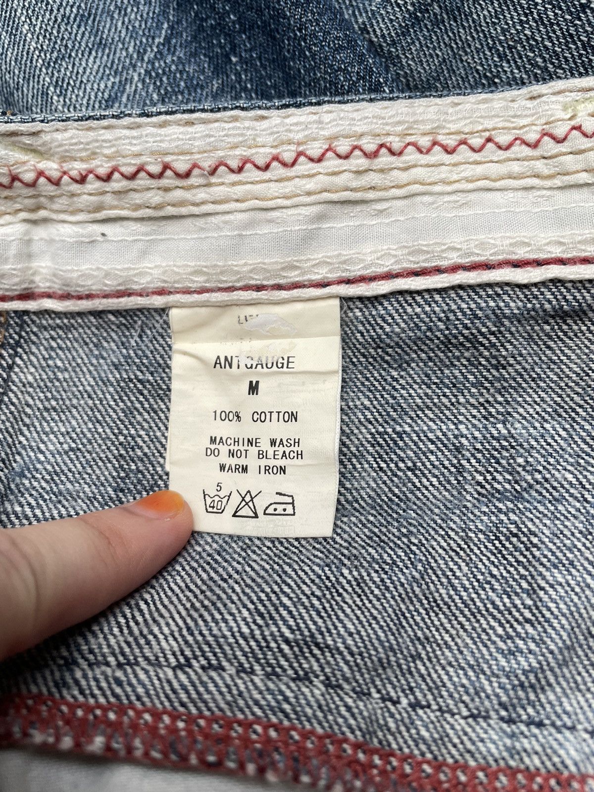 Japanese Brand × Vintage Vintage Brand Antgauge Flared Jeans 2000s Size US 29 - 10 Thumbnail
