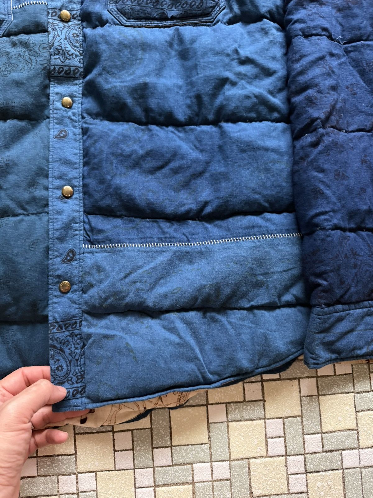 Visvim Visvim ICT kerchief down jkt N.D. Size US XXL / EU 58 / 5 - 4 Thumbnail