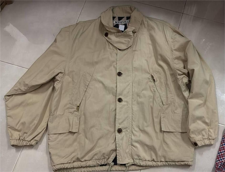 Boneville vintage 80s BONEVILLE Navy Artic by MASSIMO OSTI Parkas Size US M / EU 48-50 / 2 - 1 Thumbnail