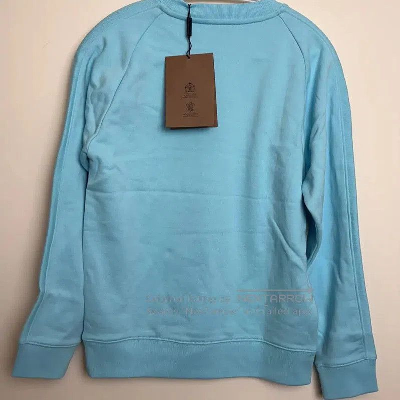 Burberry Burberry Men's Blue Cotton Sweatshirt. Size US M / EU 48-50 / 2 - 6 Thumbnail