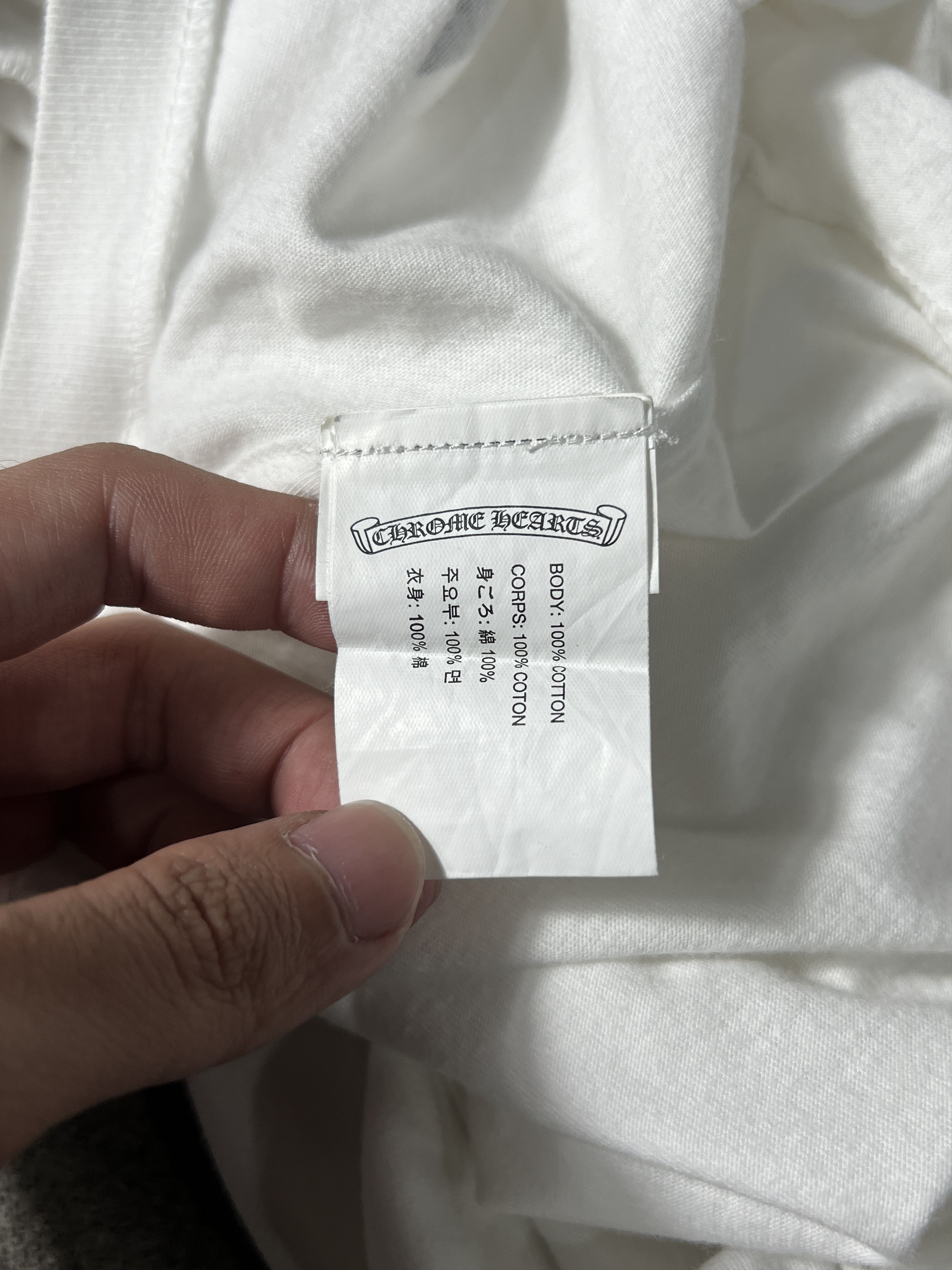 Chrome Hearts Chrome Hearts Skull Stripe Tee White Large USA Size US L / EU 52-54 / 3 - 4 Thumbnail