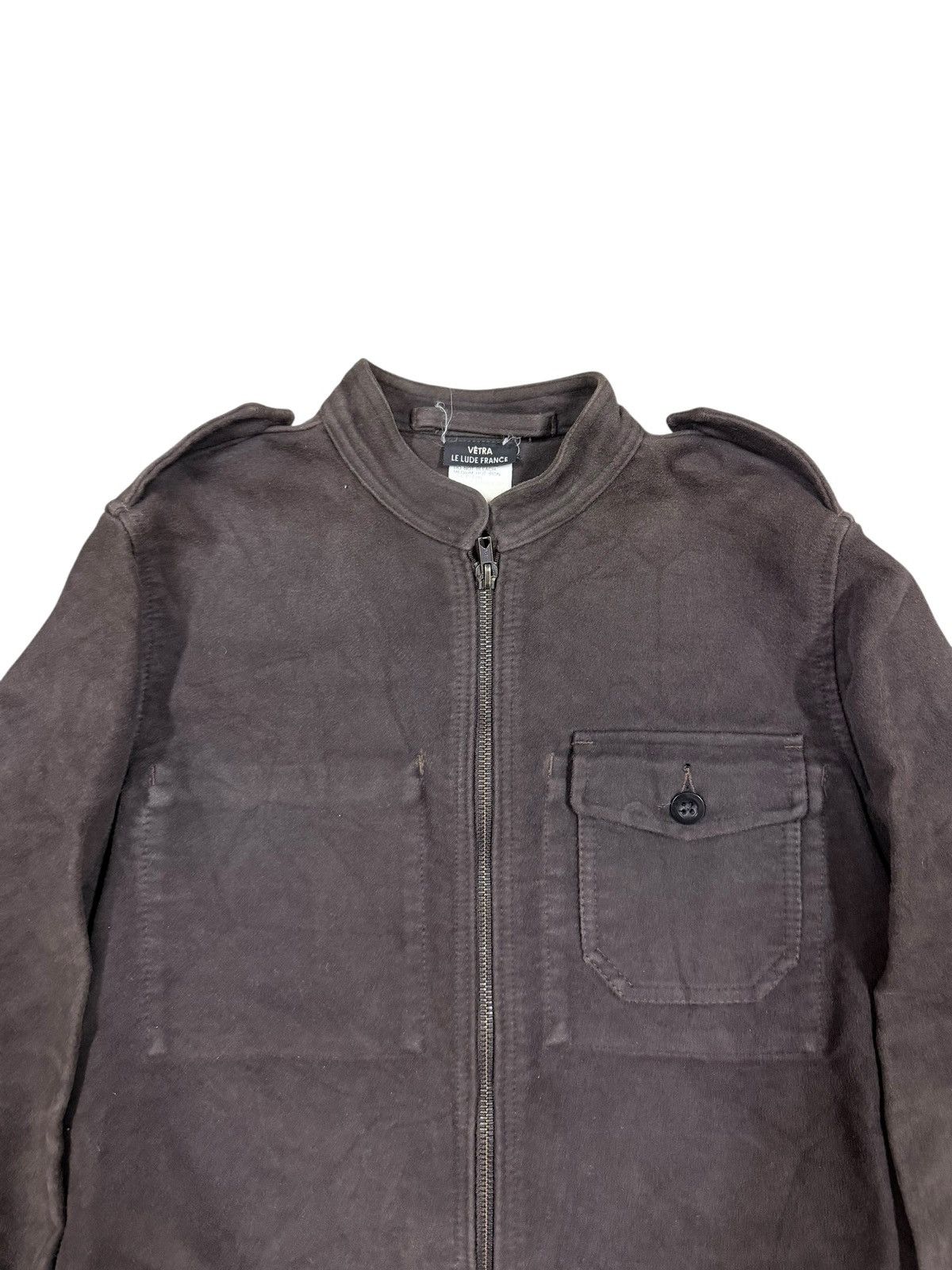 Vetra Vtg💥Vetra Le Lude France Moleskin Military Jacket Size US S / EU 44-46 / 1 - 4 Thumbnail