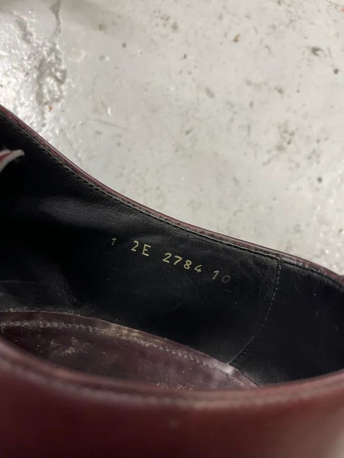 Prada 2000s Prada Burgundy Leather Loafers Size US 11 / EU 44 - 9 Thumbnail