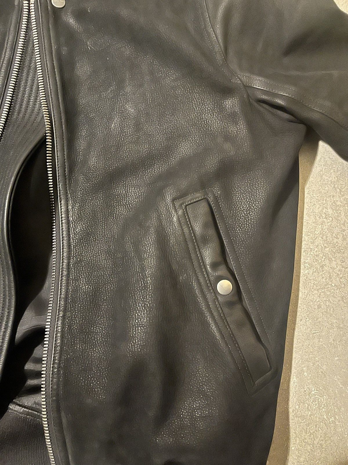 Rick Owens Rick Owens leather bomber Size US M / EU 48-50 / 2 - 3 Thumbnail