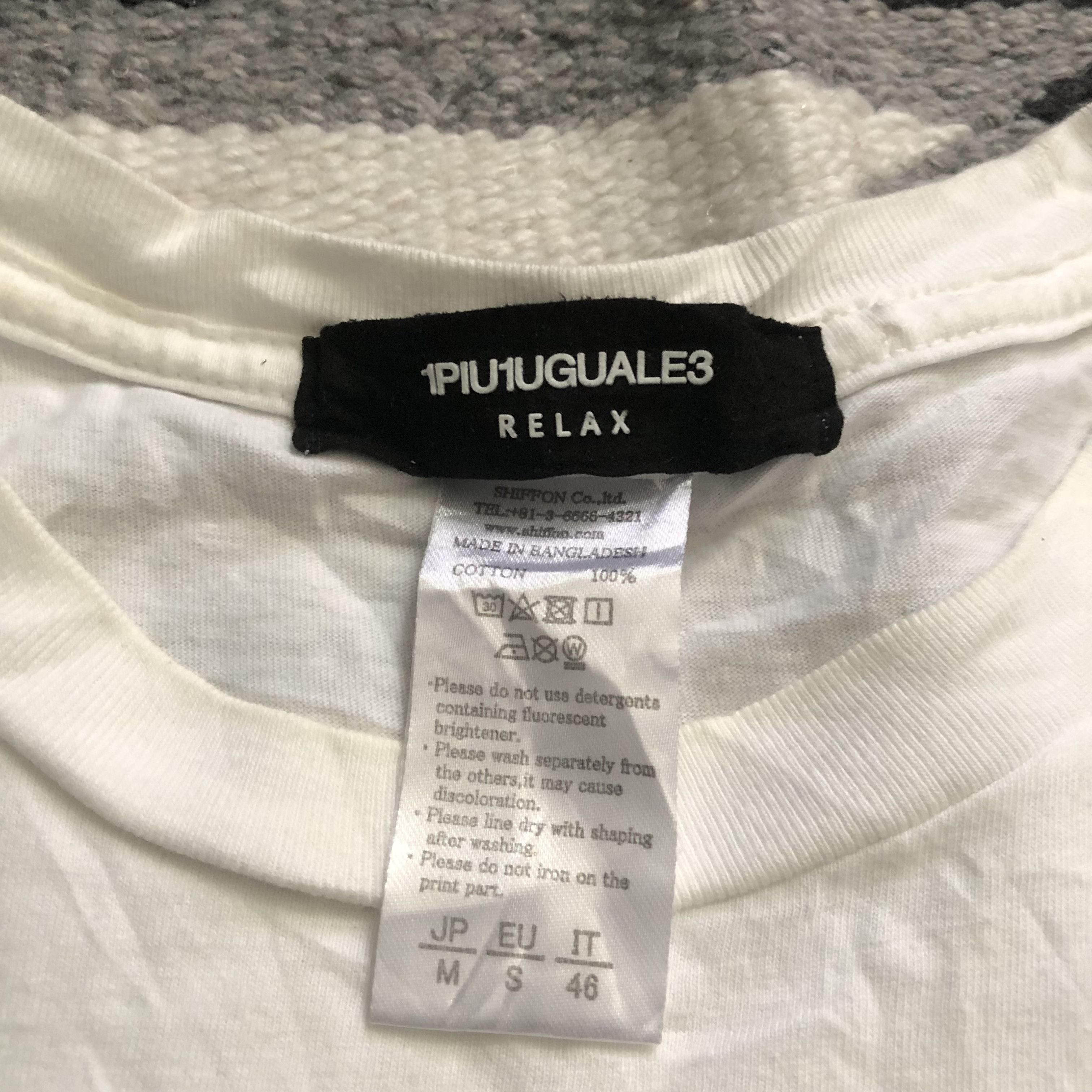 Japanese Brand 1PIU1UGUALE3 Relax Japanesse brand street style shirt Size US M / EU 48-50 / 2 - 3 Thumbnail