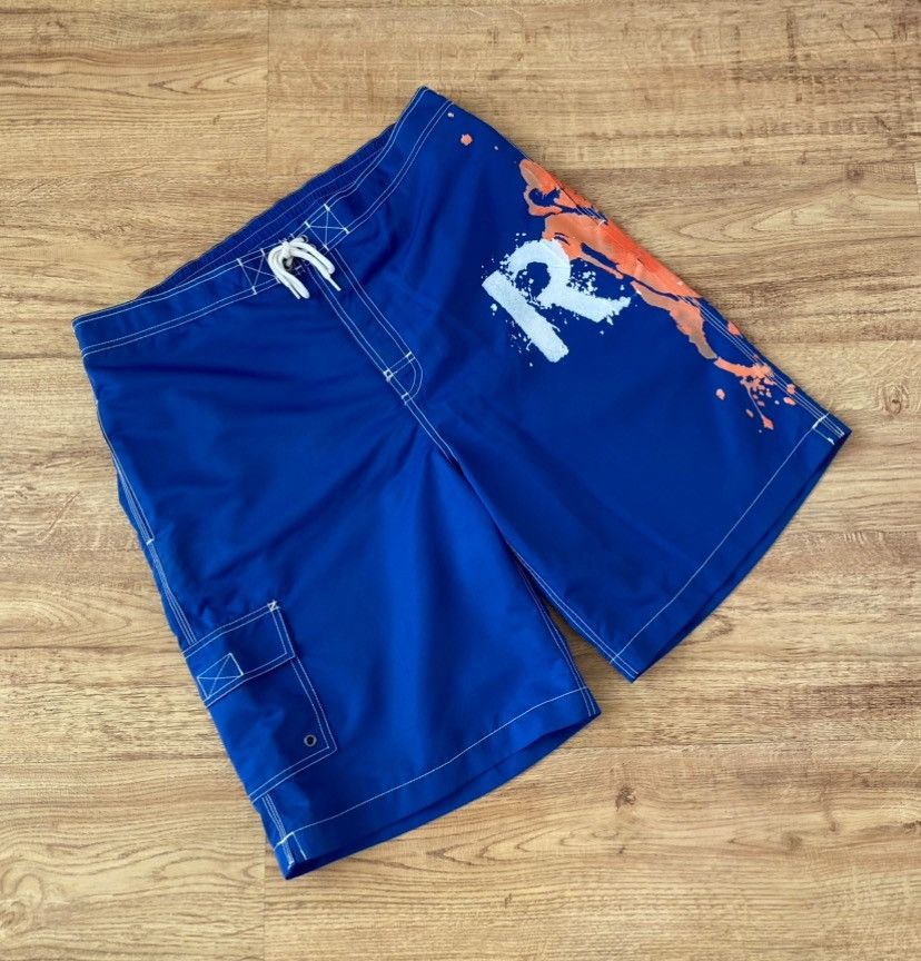 Polo Ralph Lauren Polo Ralph Lauren Big Logo Shorts x Vintage x Streetwear Size US 34 / EU 50 - 2 Thumbnail