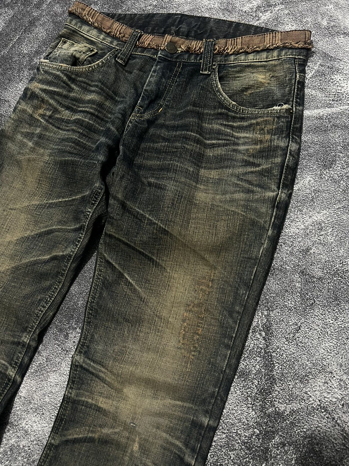 Tornado Mart The Cross Mudwash Jeans Size US 31 - 3 Thumbnail