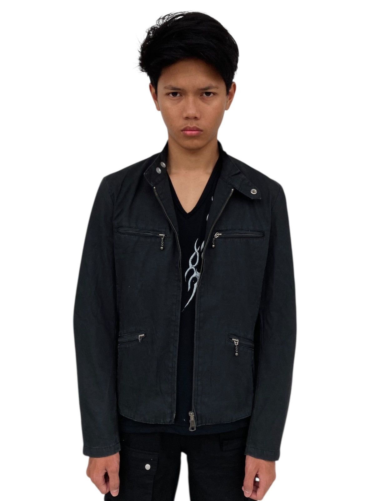 14th Addiction 2000s Takeo Kikuchi - Vkei Style Rider Jacket Size US M / EU 48-50 / 2 - 3 Thumbnail