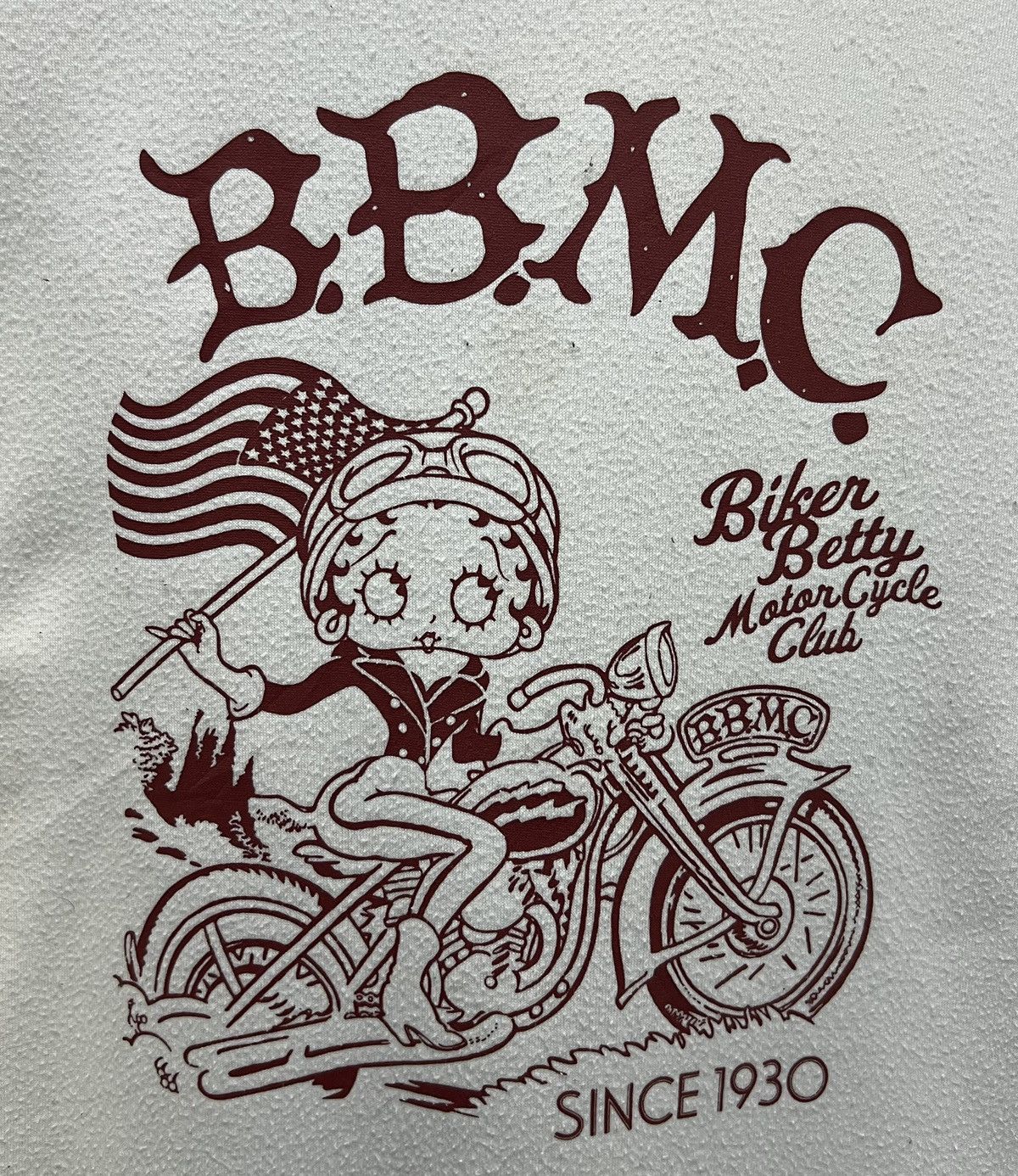 Japanese Brand × Vintage VINTAGE BETTY BOOP BIKER BETTY MOTORCYLE CLUB SWEATSHIRT Size US L / EU 52-54 / 3 - 3 Thumbnail